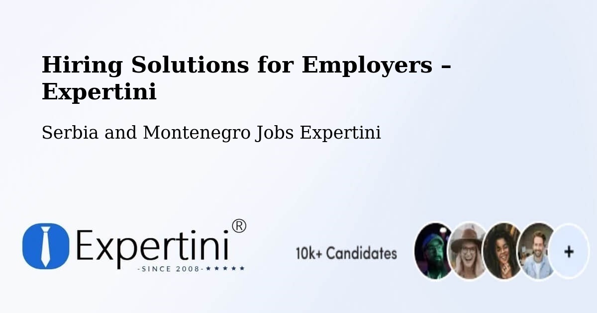 Hiring Solutions for Employers in Toronto - Toronto, Serbia and Montenegro Jobs Expertini